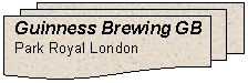 Flowchart: Multidocument: Guinness Brewing GB
Park Royal London
